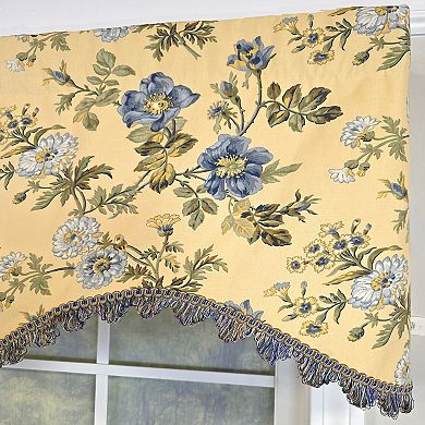Cotton Sunrise Cornice Fully lined Windows Rod Pocket Valance