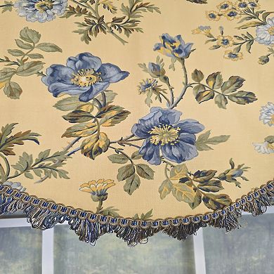 Cotton Sunrise Cornice Fully lined Windows Rod Pocket Valance