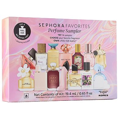 Sephora Favorites Perfume Sampler Set With Redeemable Voucher