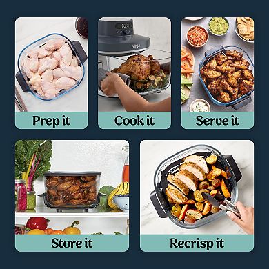 Ninja Ninja Crispi® Pro 6-in-1 Glass Countertop Air Fryer - AS101