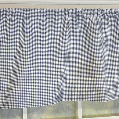 Cotton Crosswell Tailored Unlined Windows Rod Pocket Valance