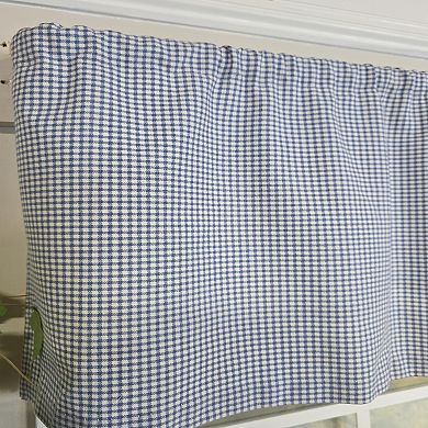Cotton Crosswell Tailored Unlined Windows Rod Pocket Valance