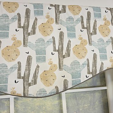 Cotton Arizona Cornice Fully lined Windows Rod Pocket Valance