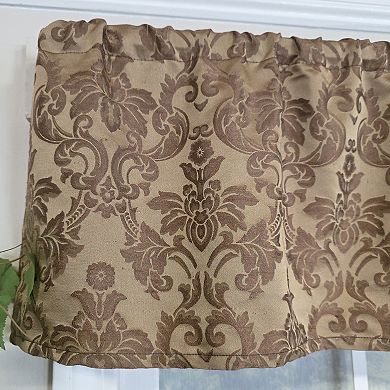 Cotton Marruecos Tailored Unlined Windows Rod Pocket Valance