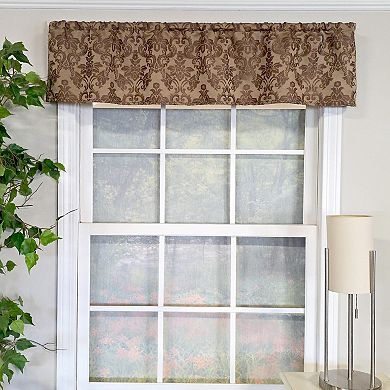 Cotton Marruecos Tailored Unlined Windows Rod Pocket Valance