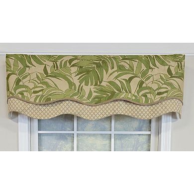 Cotton Breeze Glory Fully lined Windows Rod Pocket Valance