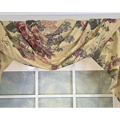 Cotton 3-PC Terrene Swag/Jabot Set Fully lined Rod Pocket Valance