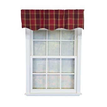 PolyesterDuncaster Shapped Valanc Fully lined Rod Pocket Valance