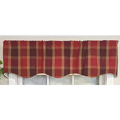 PolyesterDuncaster Shapped Valanc Fully lined Rod Pocket Valance