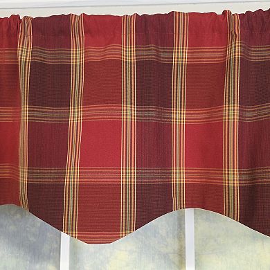 PolyesterDuncaster Shapped Valanc Fully lined Rod Pocket Valance