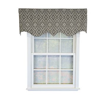 Cotton Corsica Regal Fully lined Windows Rod Pocket Valance