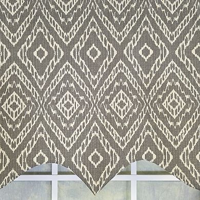 Cotton Corsica Regal Fully lined Windows Rod Pocket Valance