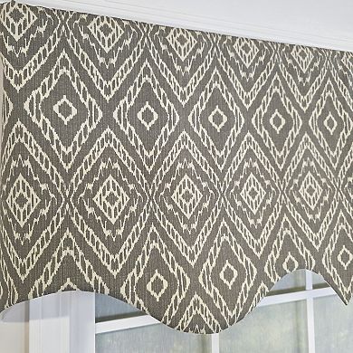 Cotton Corsica Regal Fully lined Windows Rod Pocket Valance