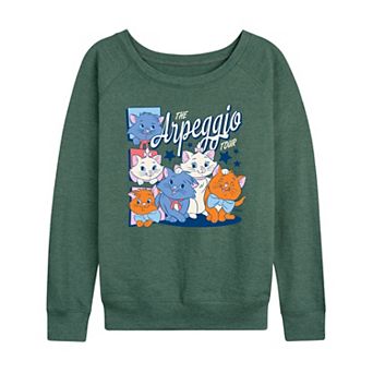 Women's Disney's The Aristocats The Arpeggio Tour French Terry Long Sleeve Tee