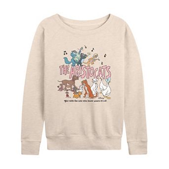 Women's Disney's The Aristocats French Terry Long Sleeve Tee