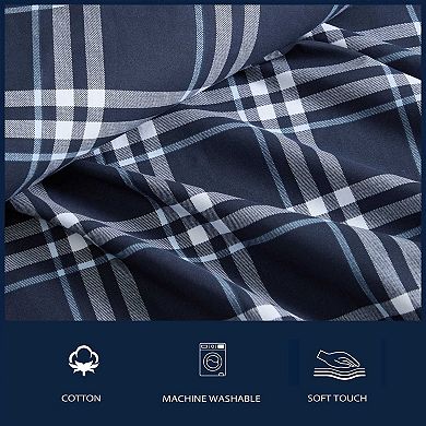 Nautica Plaid Sheet Set with Pillowcases