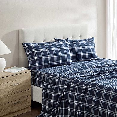 Nautica Plaid Sheet Set with Pillowcases