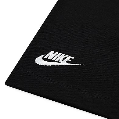 Boys 4-7 Nike Short Sleeve Oversized Graphic T-Shirt & Athletic Shorts 2-Piece Set