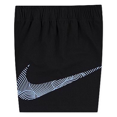 Boys 4-7 Nike Short Sleeve Oversized Graphic T-Shirt & Athletic Shorts 2-Piece Set