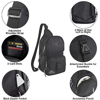 KELTY Tech Pouch Clip Lock Sling Bag