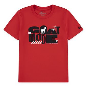 Boys 4-7 Nike "GOAT Mode" Dri-FIT Short Sleeve Graphic Tee