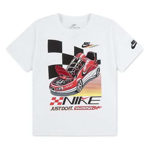 Детская футболка Nike Just Do It с принтом кроссовок