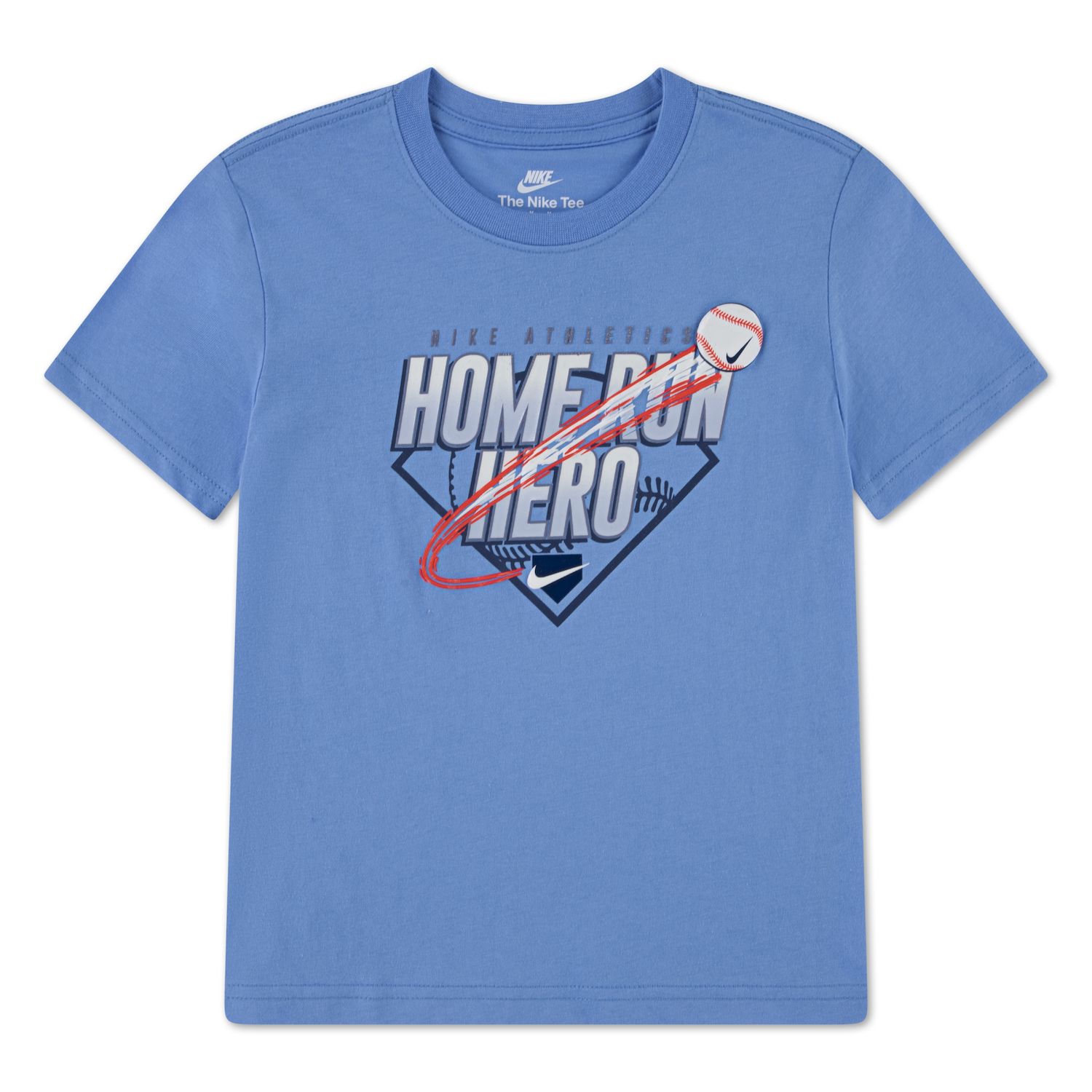 Детская футболка Nike Home Run Hero с коротким рукавом для мальчиков — фото 1