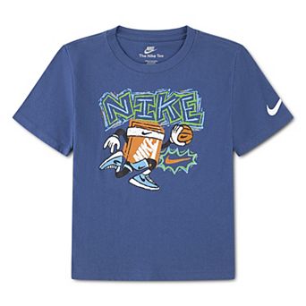 Boys 4-7 Nike Basketball Short Sleeve Graphic Tee