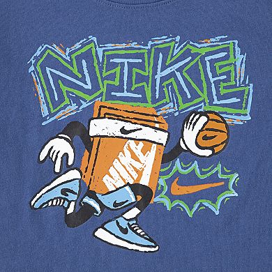 Boys 4-7 Nike Basketball Short Sleeve Graphic Tee