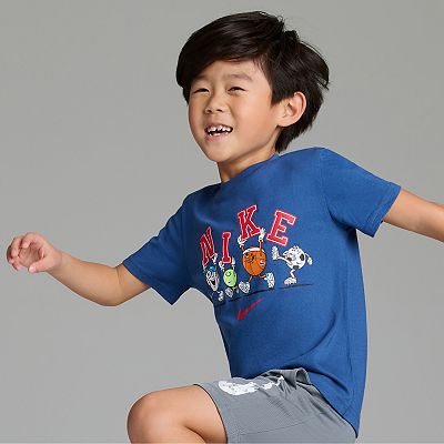 Boys 4-7 Nike Multi Sportsball Short Sleeve Graphic Tee