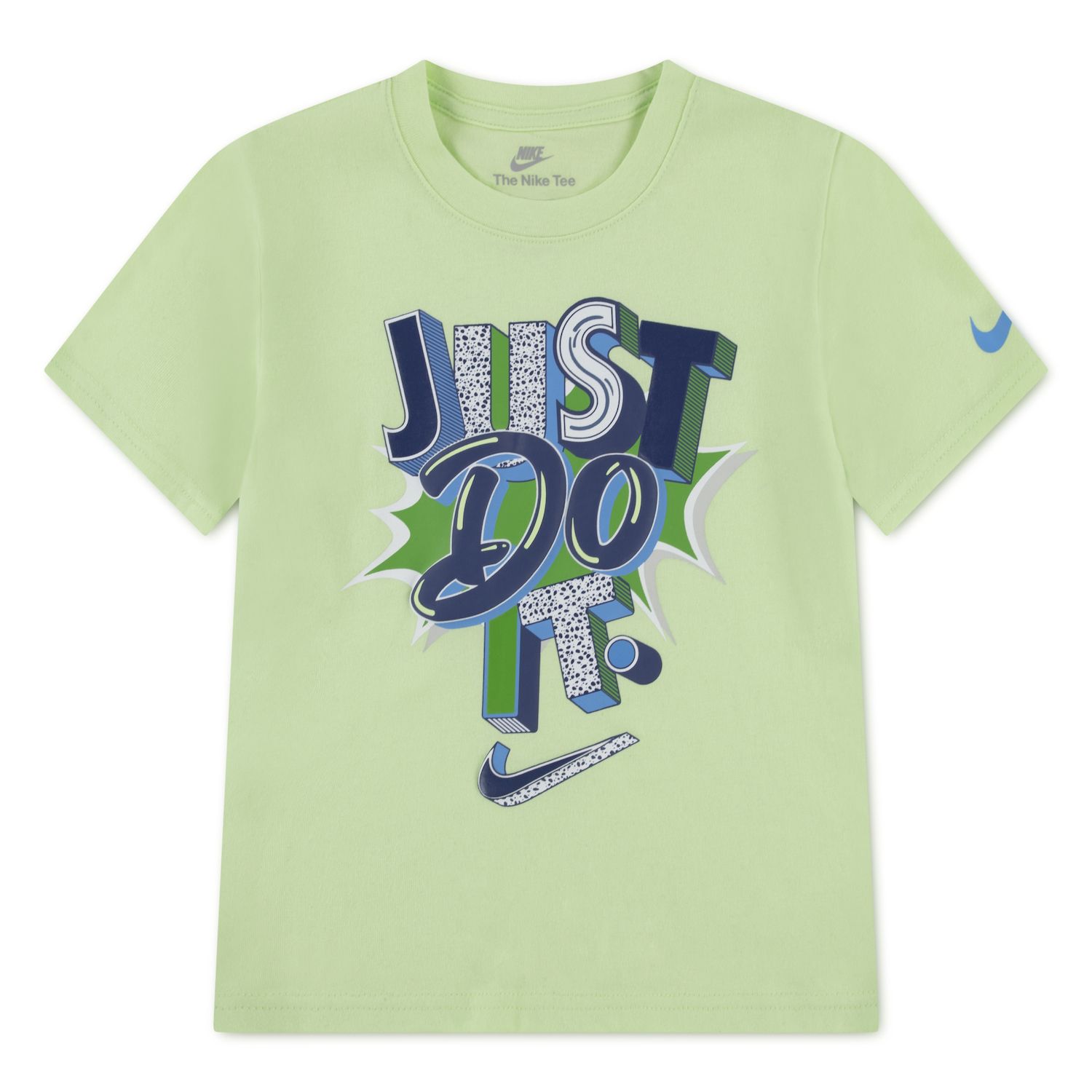 Футболка Nike "Just Do It." Short Sleeve Graphic для мальчиков — фото 1
