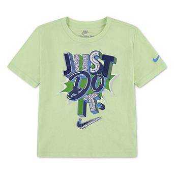 Toddler Boys Nike Futura "Just Do It." Short Sleeve T-shirt