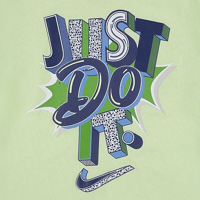 Toddler Boys Nike Futura "Just Do It." Short Sleeve T-shirt