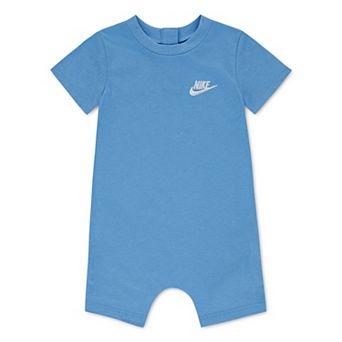 Newborn Baby Nike Club Short Sleeve Romper