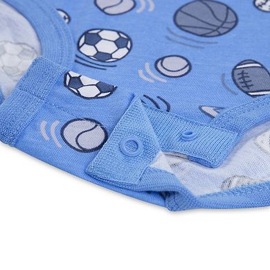 Baby Boys Nike Sport Balls Short Sleeve Bodysuit & Pants 2-Piece Set