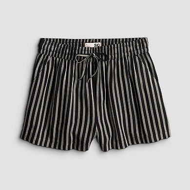 Juniors' SO® High Rise Pull On Shorts in Regular