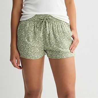 Juniors' SO® High Rise Pull On Shorts