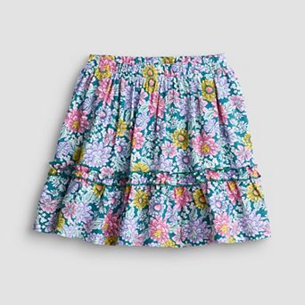 Baby & Toddler Girl Jumping Beans® Woven Ruffle Scooter Skirt