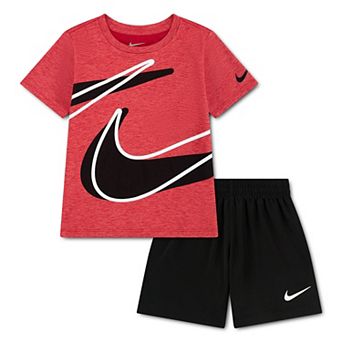 Baby & Toddler Boys Nike Dri-FIT Short Sleeve T-shirt & Shorts 2 pc Set