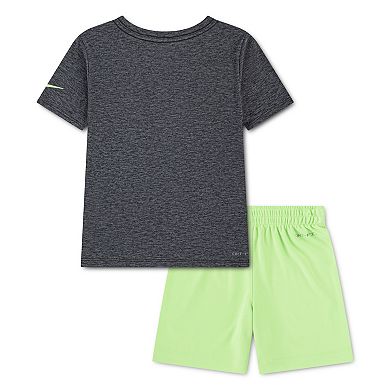 Baby & Toddler Boys Nike Dri-FIT Short Sleeve T-shirt & Shorts 2-Piece Set