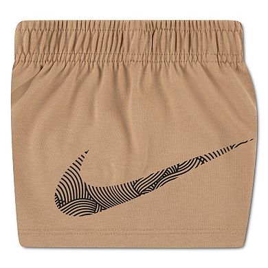 Baby Boys Nike Relaxed Short Sleeve Jersey T-shirt & Shorts 2-Piece Set