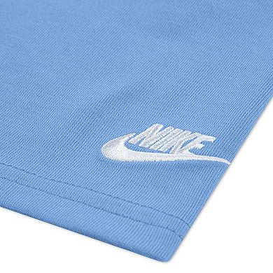 Baby & Toddler Boys Nike Printed Logo Jersey Short Sleeve T-shirt & Shorts 2-Piece Set