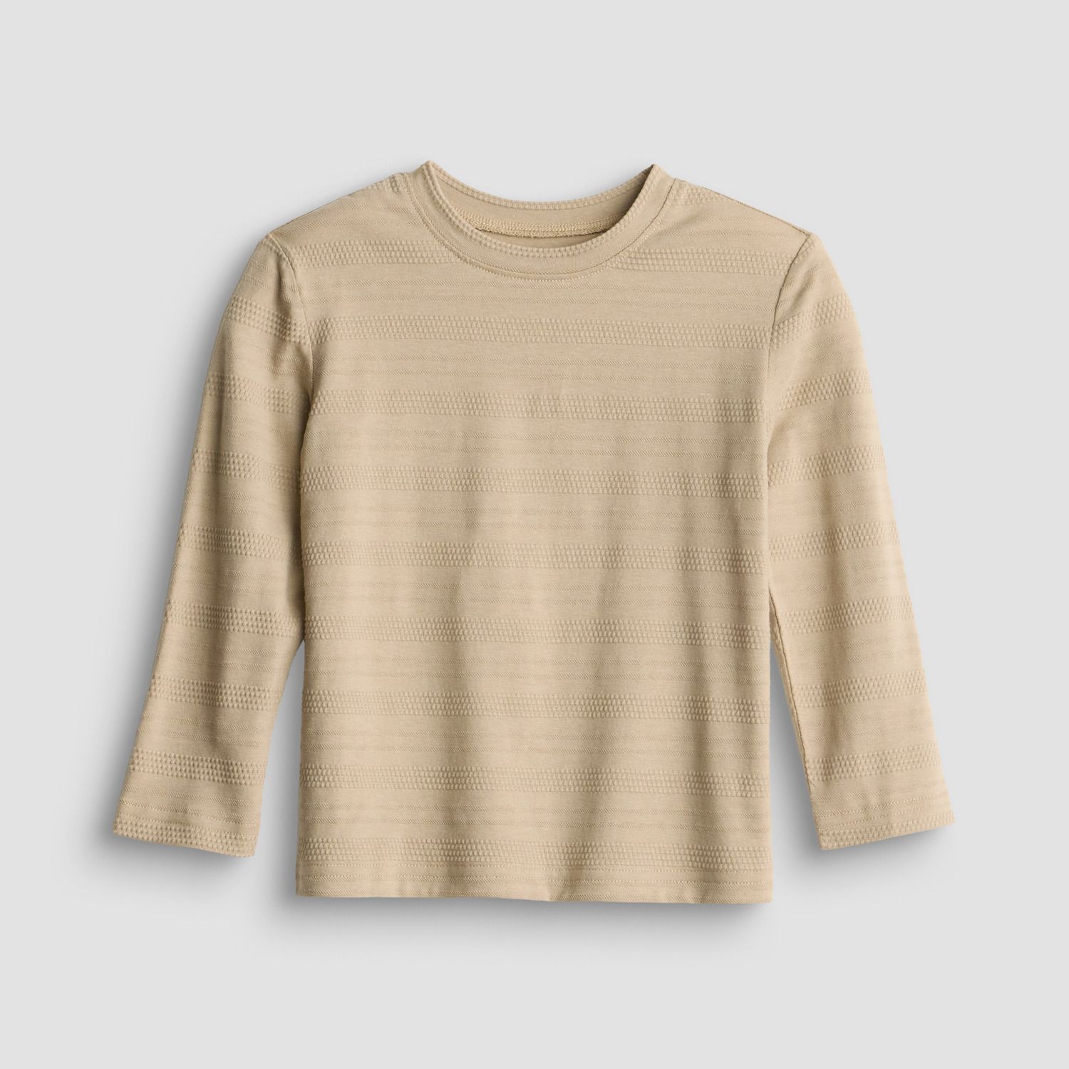 Футболка Jumping Beans® Essential Texture Tee для мальчиков-малышей, цвет: Бежевый