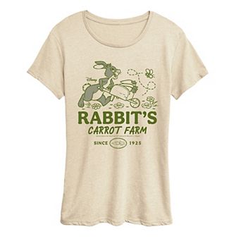 Women's Disney's Winnie The Pooh Rabbit's Carrot Farm Since 1925 Graphic Tee