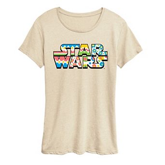 Women's Star Wars Easter Egg Logo Graphic Tee