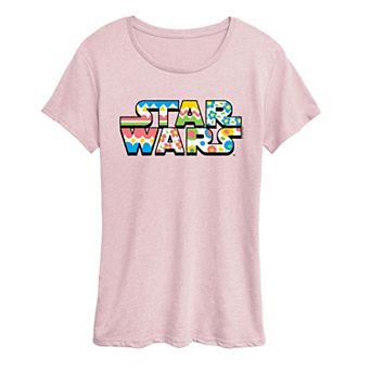 Women's Star Wars Easter Egg Logo Graphic Tee