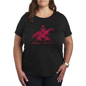 Plus Size Anheuser-Busch, Inc. Logo Graphic Tee