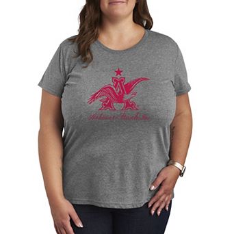 Plus Size Anheuser-Busch, Inc. Logo Graphic Tee