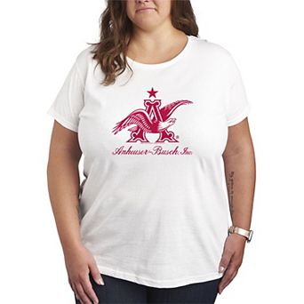 Plus Size Anheuser-Busch, Inc. Logo Graphic Tee