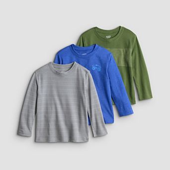 Boys 4-12 Jumping Beans® Essential Long Sleeve Top 3-Pack